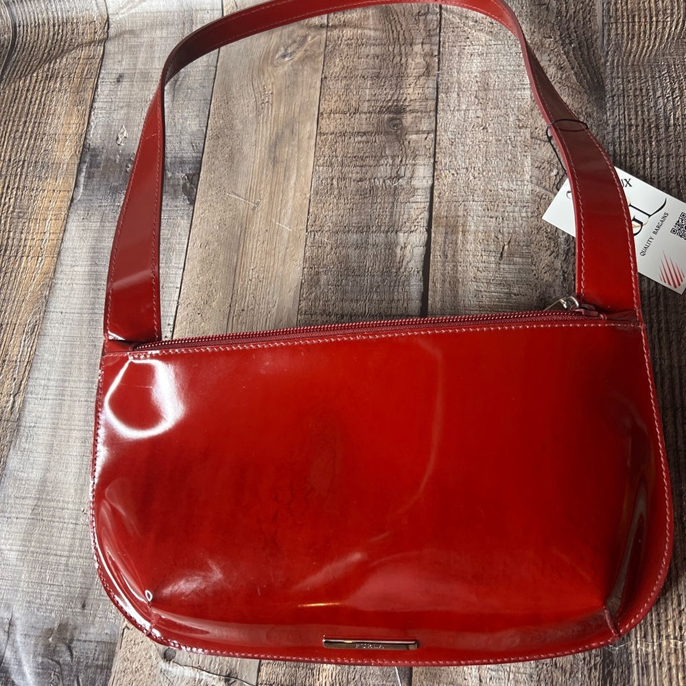 Furla  Red patent leather small Women's Bag - Picture 12 of 15